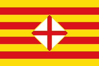 Bandera de la provincia de barcelona